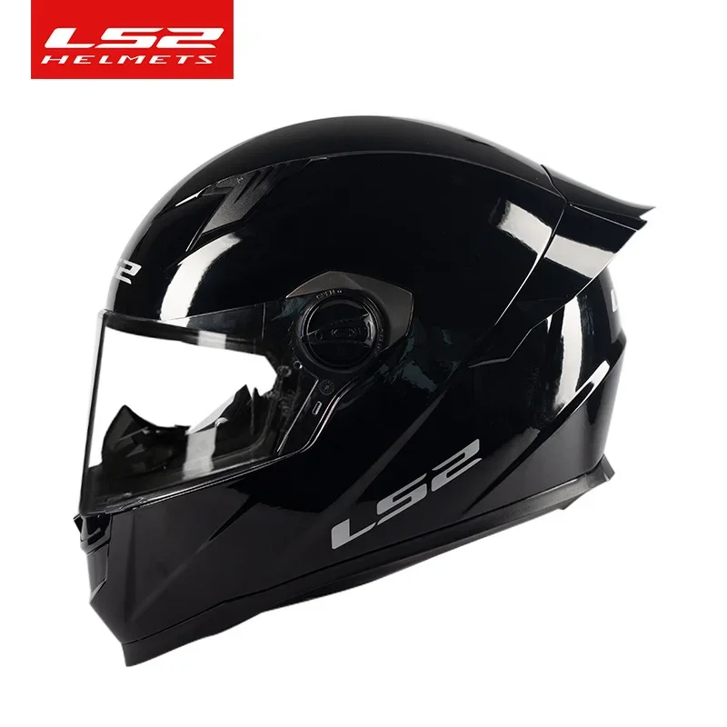 

LS2 FF300Helmet New Motorcycle Full Helmet for Men and Women All Seasons Universal Motorcycle Anti fog Big Tail 3C Certification