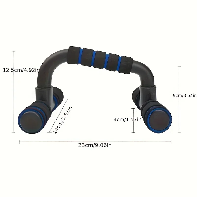 1 Pair Premium H-Shaped Push Up Stand Foldable Detachable for Effective Arm and Abdominal Muscle TrainingWorkout Equipment