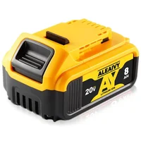 New Battery Compatible For Dewalt Power Tools 18V 8.0Ah Rechargeable Electric Tool Lithium Batteries 20V 18Volt 18v 5Ah 6Ah 8Ah 2