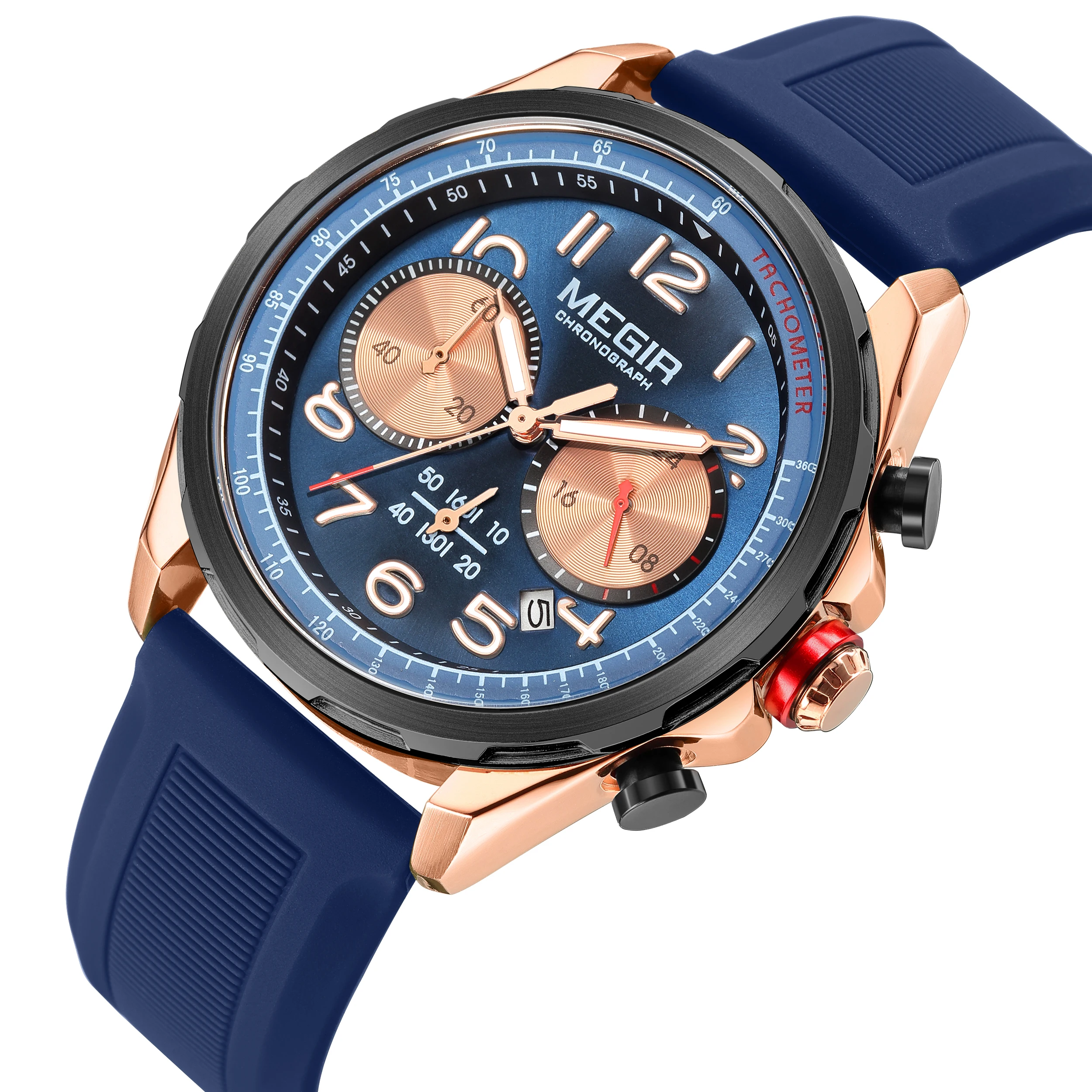 North Edge Evoque 2 Heren Digitaal Militair Horloge Waterdicht 50m Heren Sport Polshorloges Zonne Energie Lichtgevende Enviormentally Klok