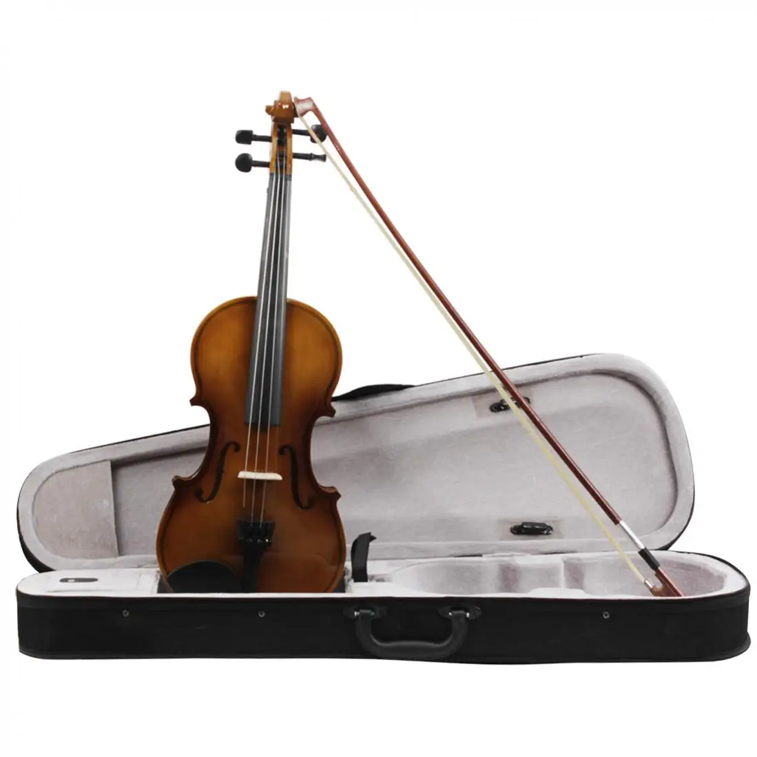 4/4 Acoustic Violin Retro Style Fiddle for Violin Beginner with Case Bow Rosin