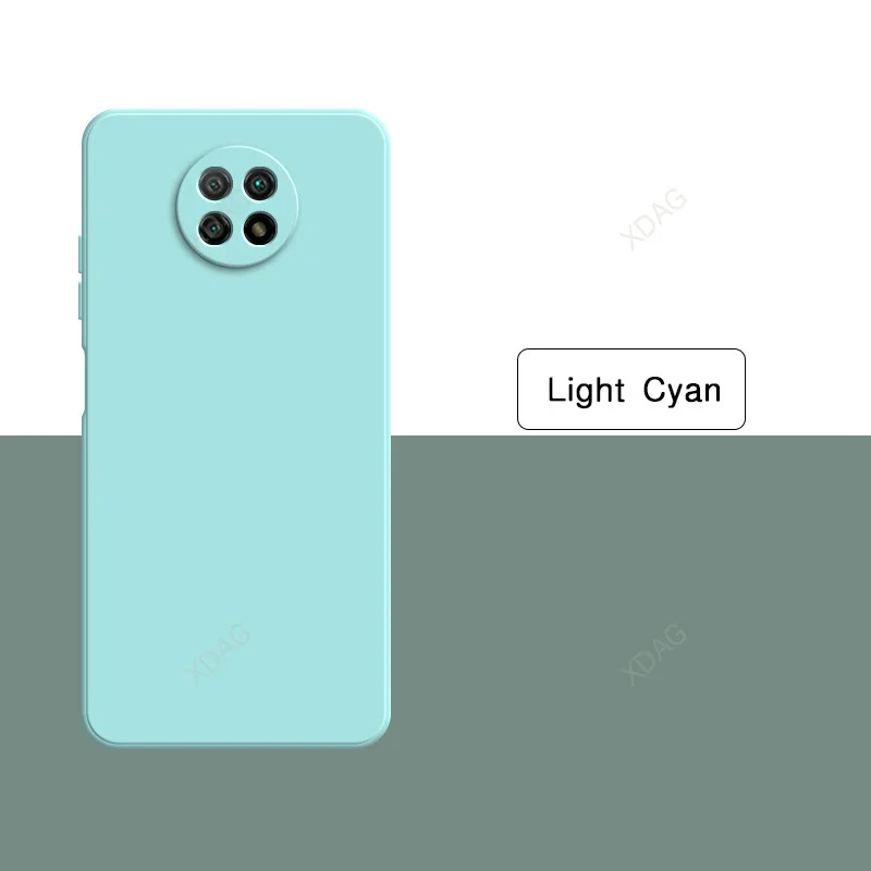 Enhanced Silicone Soft Square Phone Case Cover - Original Basic Style Accessories