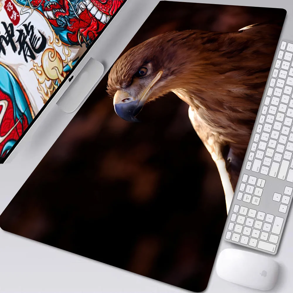 1pc Eagle Raptor Mouse Mat Desk Mat With Pad Gaming Accessories Prime Gaming XXL Keyboard Pad 3