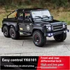 Rc Easy Control Yk6101 Six Wheel Pickup Remote Control Car Model Car 1/10 Off Road Six Wheel Drive Climbing Car Birthday Gift 1
