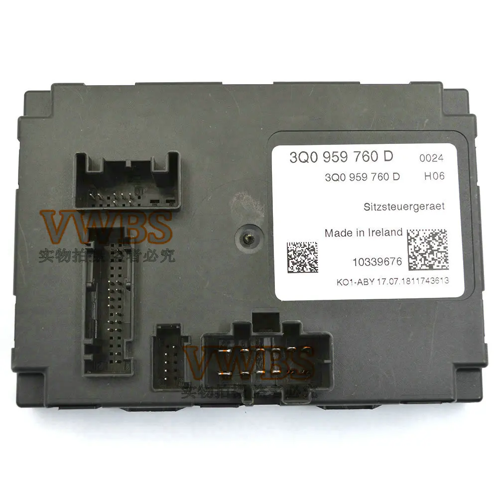 Per Vw Passat B8 Arteon Sedile Elettrico Modulo Di Controllo 3Q0 959 760 D 3Q0 959 760 C 3Q0 959 760 B 3Q0 959 760 E