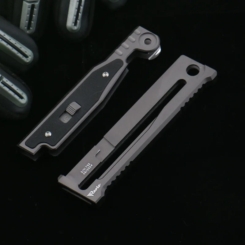 REATE Knife Handle Accessories DIY Work 6061-T6 Aviation Aluminum Alloy Material 3