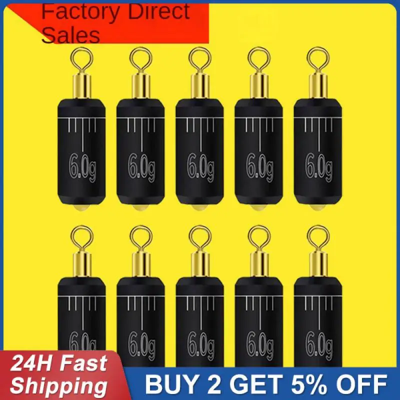 Quick Connector Line Sinkers Quick Release Fishing Tackle Accessories Soft Bait Sinker Fishing Pendant Bass