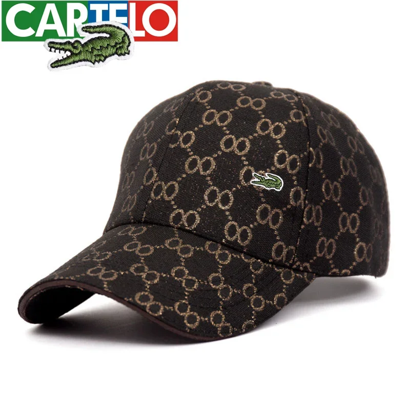 

2024 CARTELO Baseball Hat Summer Men's Women New Versatile Casual Sunscreen Breathable Sunshade Hat Fashion Sun Duck Tongue Cap