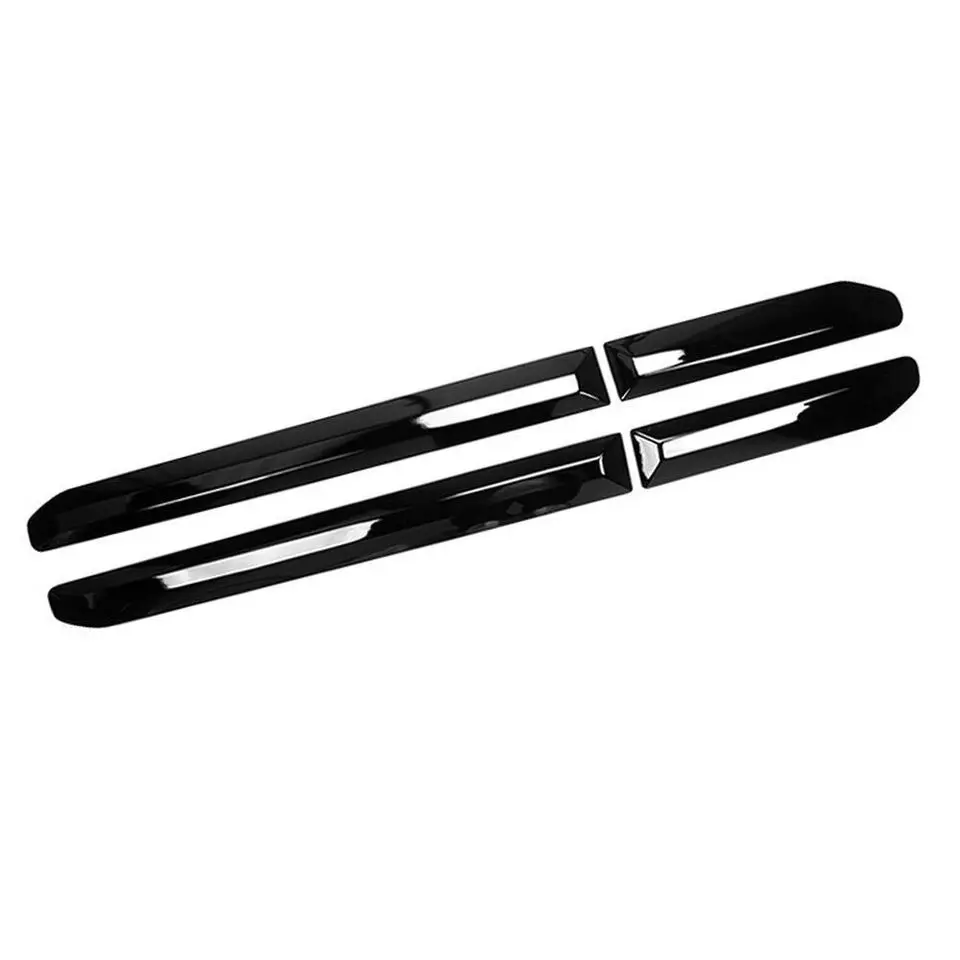 Side Door Sill Molding Trim Bar Plate 4PCS Fits for Ford Bronco Sport Glossy Black