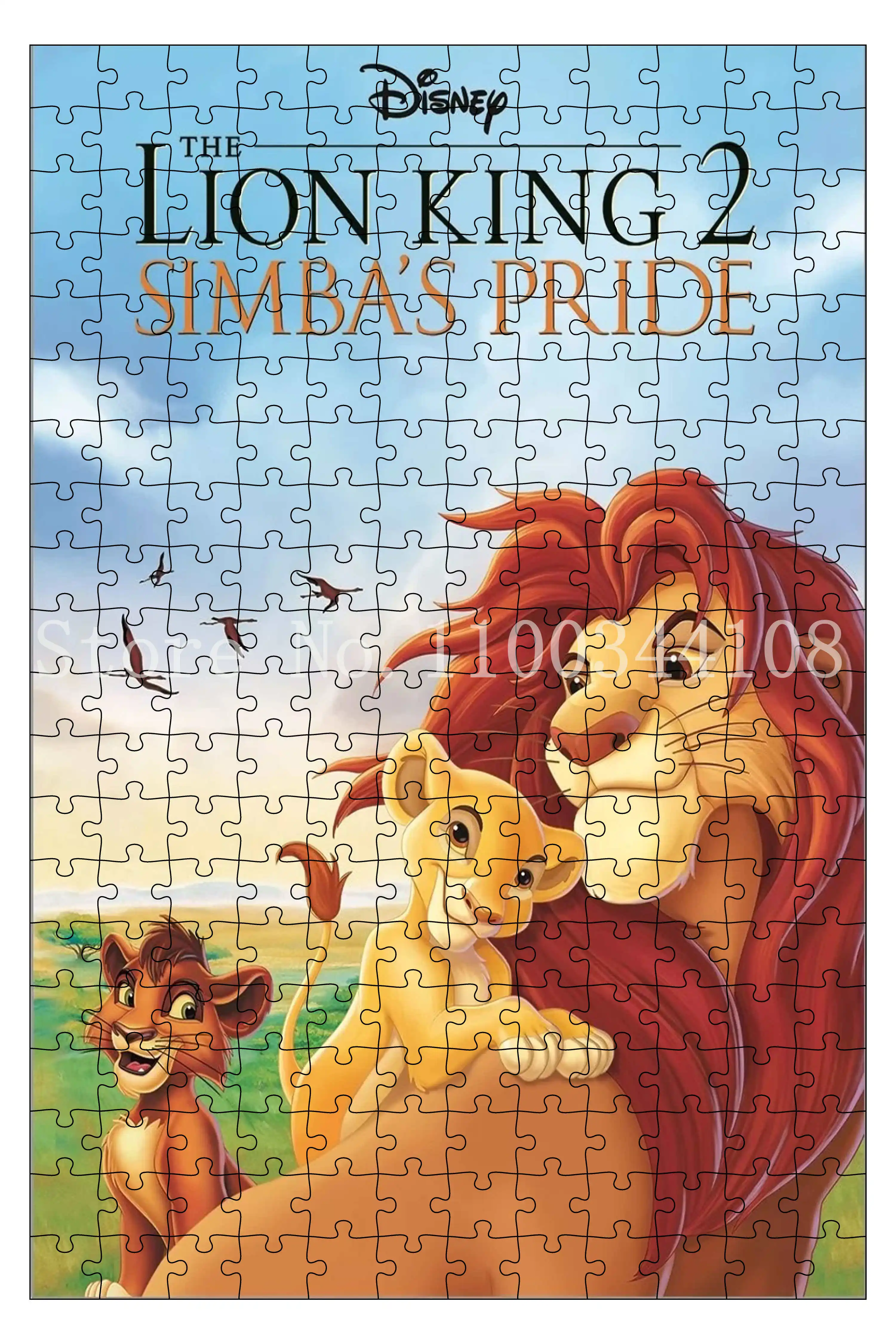 Simba – Puzzle le roi Lion pour adultes, Design Unique, grand film  classique, dessin animé, série Disney, personnage Lion, Cubs, jouets,  loisirs - AliExpress