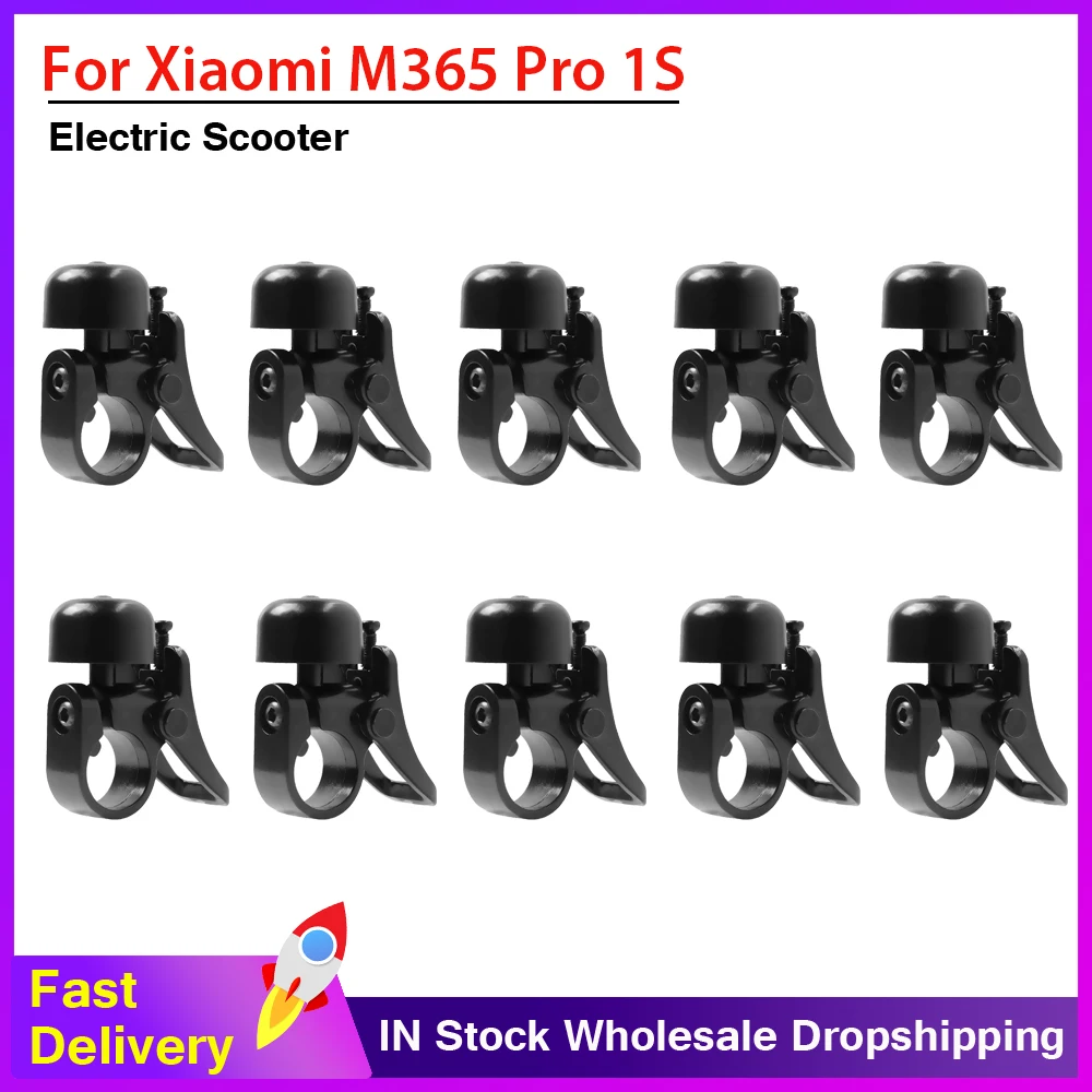 10 Pz Scooter Elettrico Campana Per Xiaomi Mijia M365 1S Pro Universale Campana Corno Anello Ciclismo All'Aperto Campana Di Sicurezza Suoneria Croccan