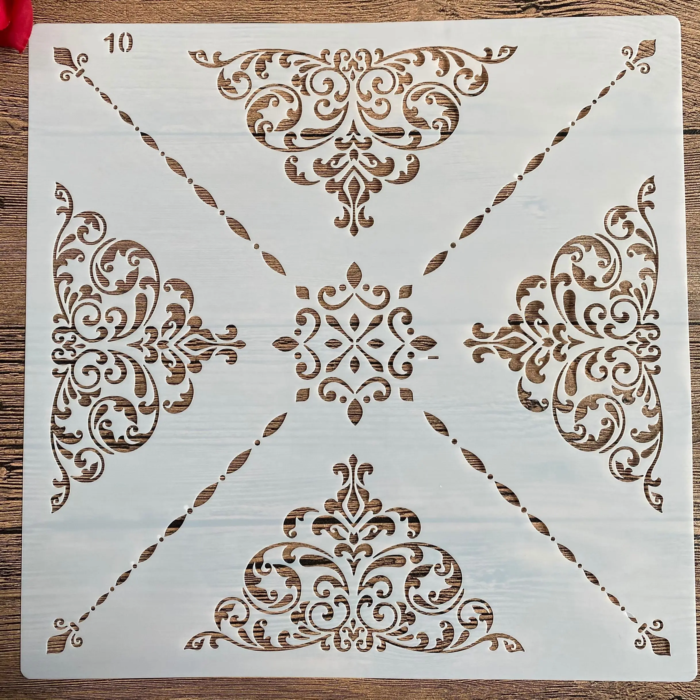 

30 * 30cm size diy mold for painting stencils stamped photo album embossed paper card on wood, fabric,wall mandala stencils