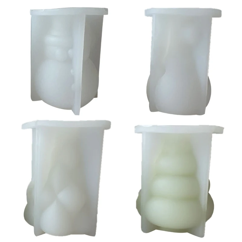 

Handmade Desktop Decor Gypsum Epoxy Resin Dwarf Candle Mould for Home Decoration 634D