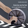 Abdominal Wheel Ab Roller Slide Abs Exercise Equipment Abdominal Wheel Ab Roller Abdominal Roll  Abs Roller Workout JFL01 3