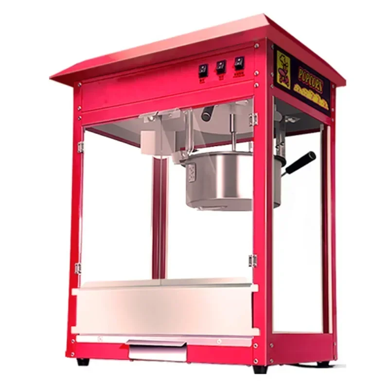 Automatic popcorn machine commercial spherical butterfly shape electric new corn flower machine corn flower popping machine 3