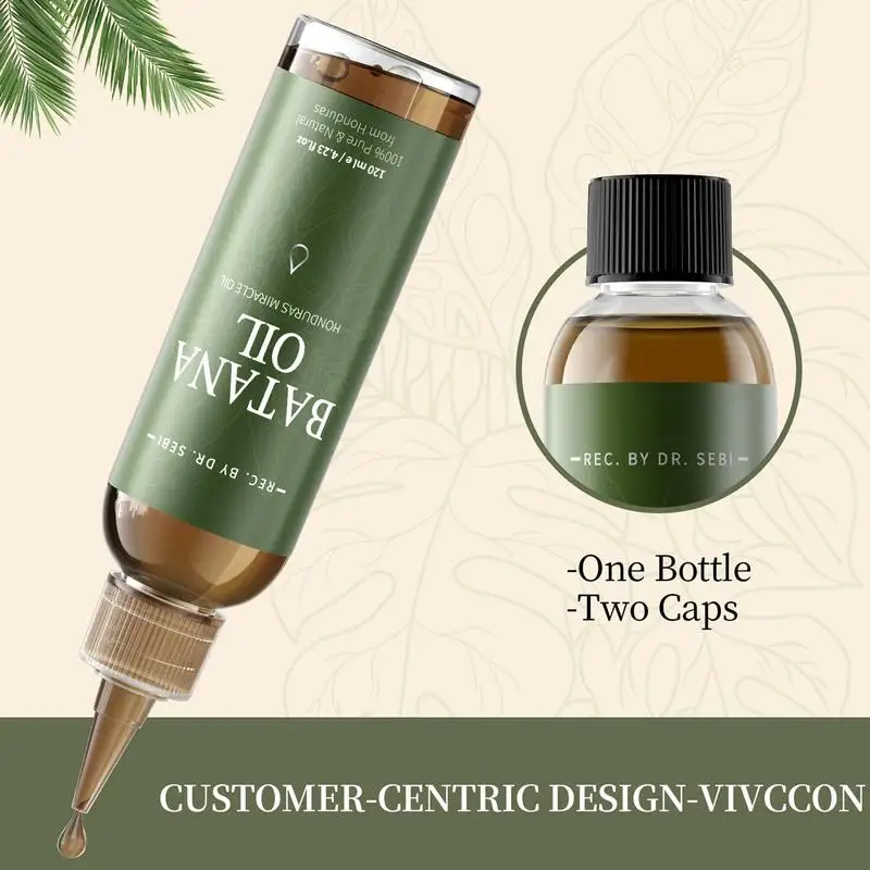 Batana Hair Oil Pure And Natural Organic Oil Anti-frizz scented Hair Care Essential General For Kids Adults 120ml hair oil