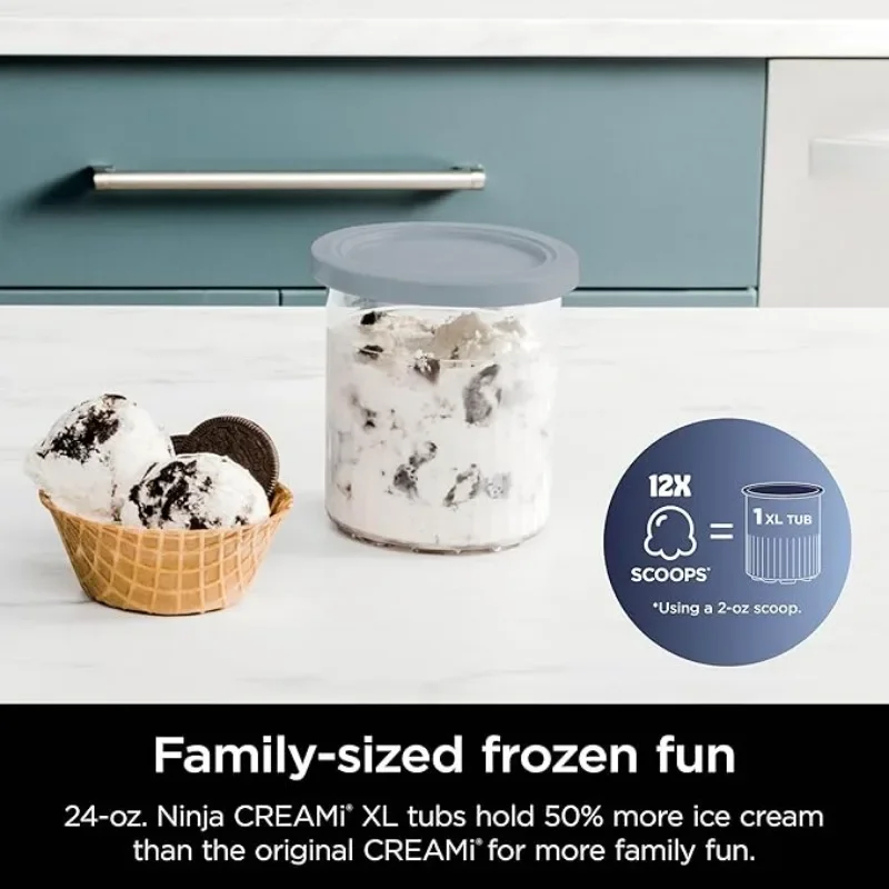 Ninja CREAMi Deluxe 11-in-1 Ice Cream & Frozen Treat Maker for Ice Cream, Sorbet, Milkshakes, Frozen Yogurt, & More, 11 Programs 5