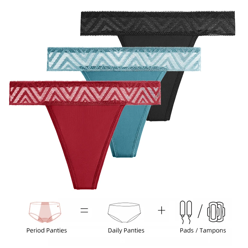 4-Layer LeakProof Menstrual Period Panties Women Period Panties Women  Underwear Physiological Thong Underwear - AliExpress