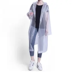 Enhanced Heavy-Duty Waterproof Adult Raincoat (G614A white)