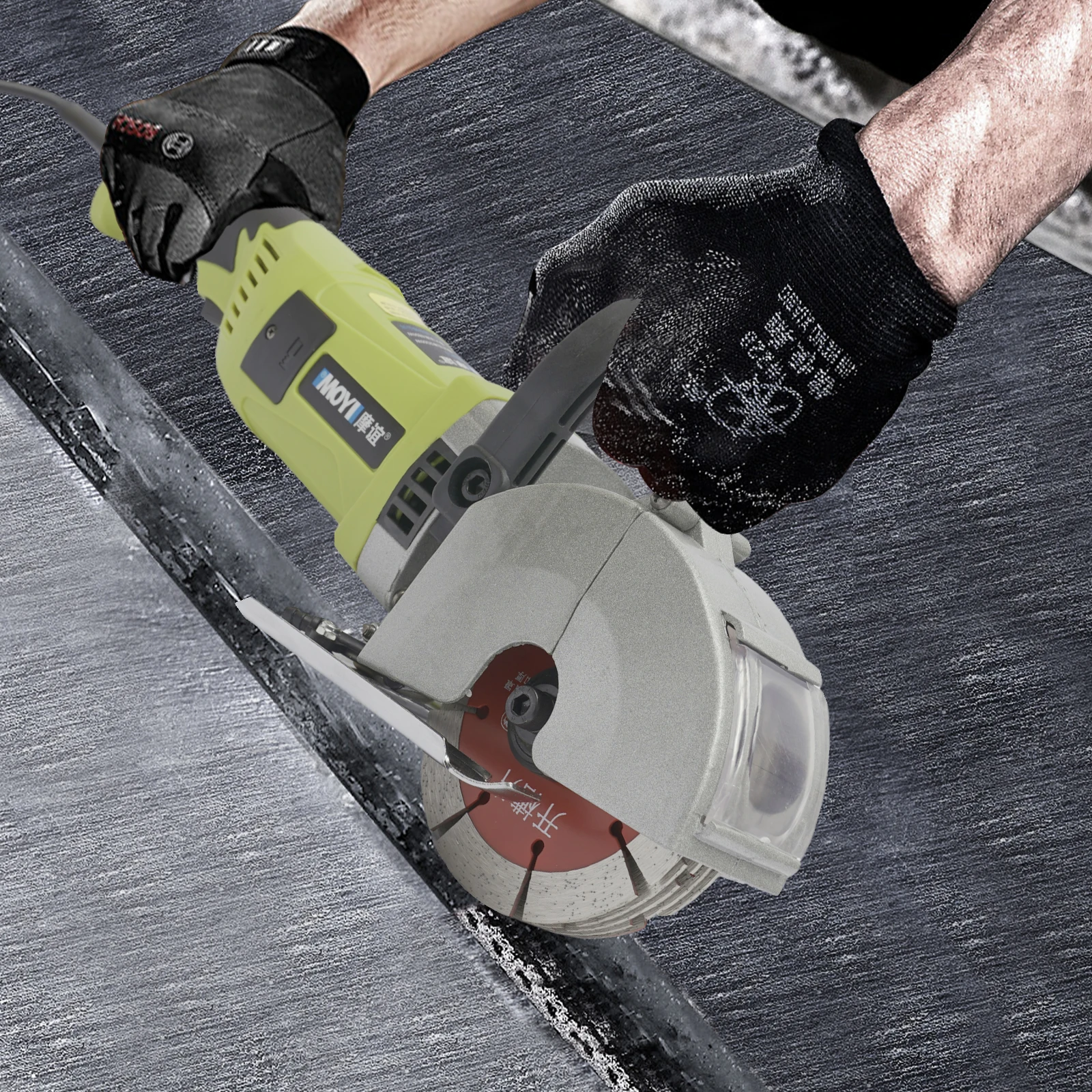 Slotting Machine Dust-Free Wall Chaser Non-Slip Handle for