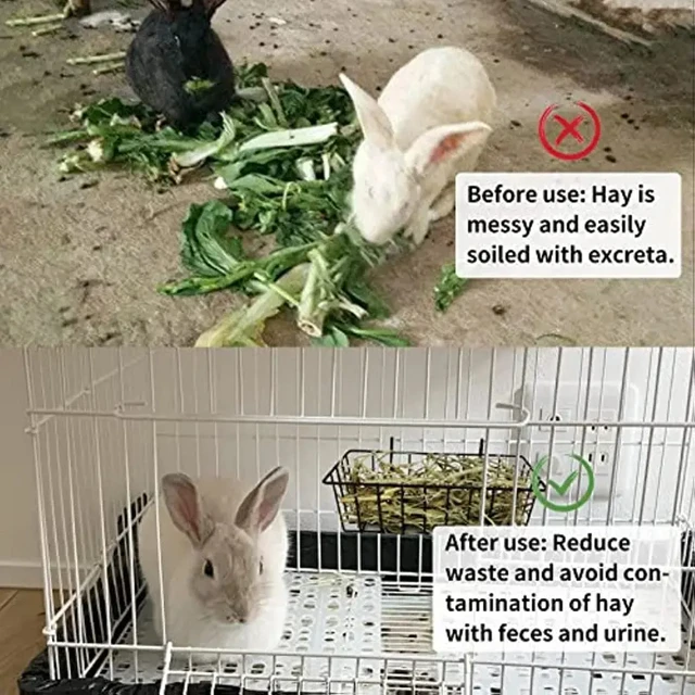 Rabbit Grass Feeder Rack 2