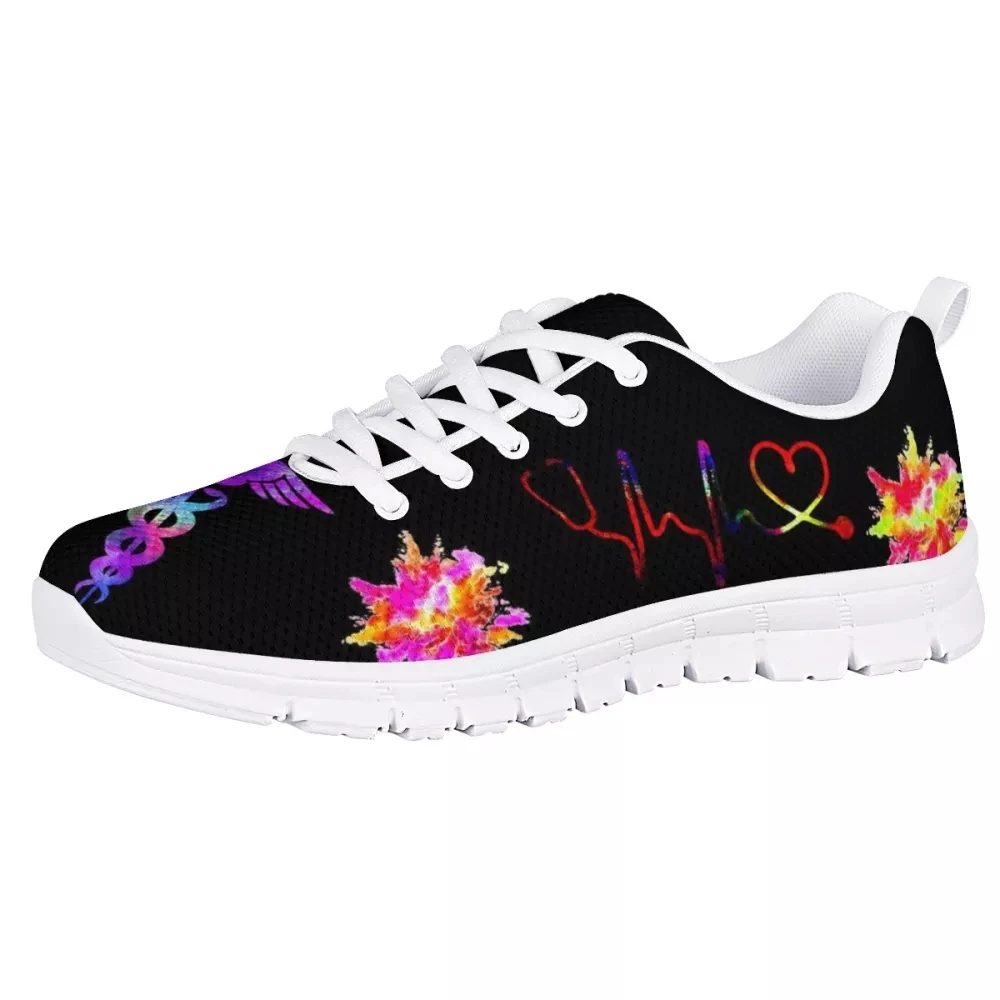 Casual Shoes Woman Dentist Sneaker Teeth Doctor Dental Print Summer Flats Female Mesh Zapatos De Mujer Dropship