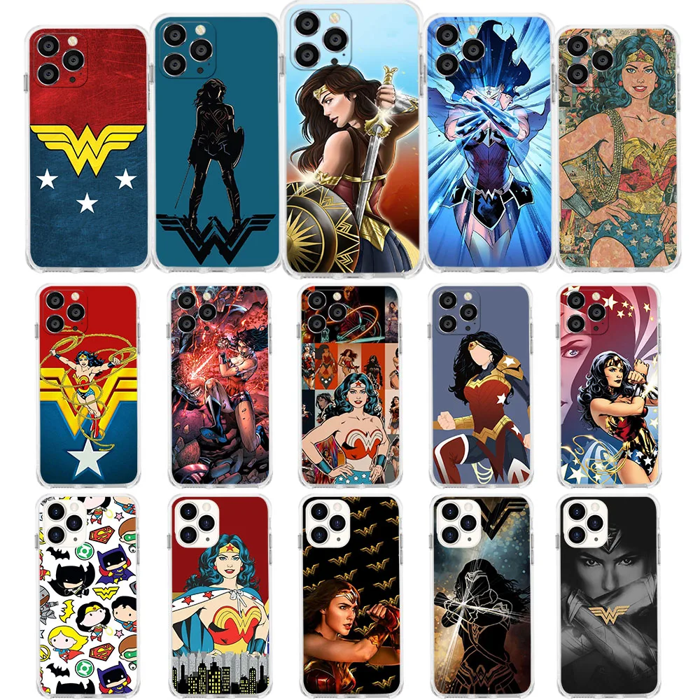Ny-4 Wonder Woman Custodia Morbida Per Infinix Hot Smart Note 10 5 10I 10S 10T 11S 9 11 11S 6 7 Lite Play Pro
