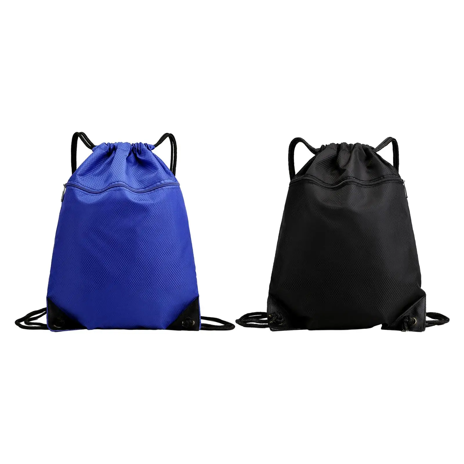 Drawstring Backpack Wear Resistant Gym Bags PE Bags Large Capacity Rucksack