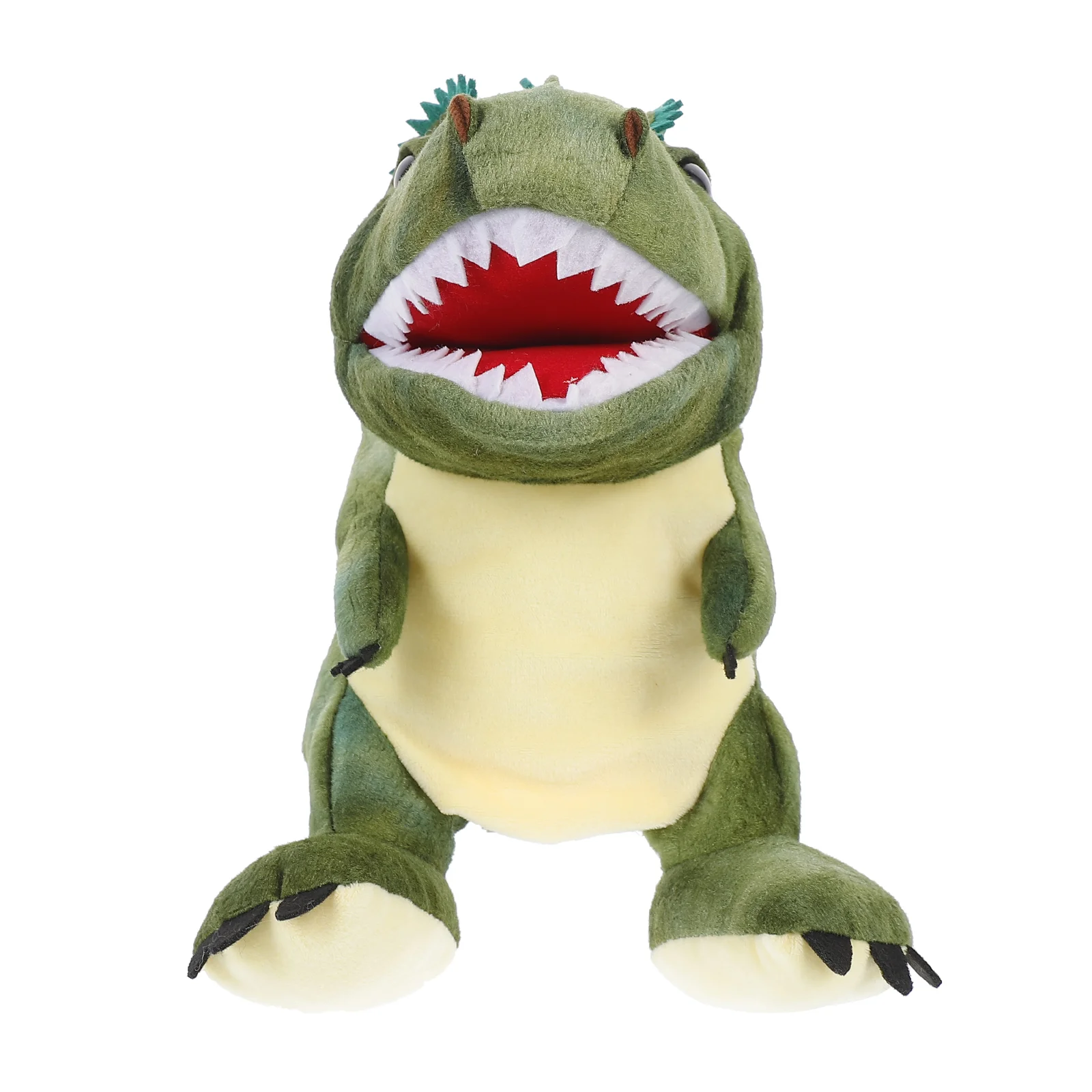 Dinosaur Puppet Gloves Tyrannosaurus Biting Childrens Toys Puppets Educational Animal Hand Kids Role Play