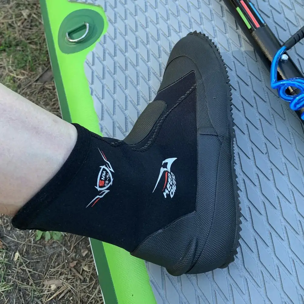 1 Pair Practical Chloroprene Rubber Spearfishing Boots Not Easy to Fall Off Wear-resistant Reliable Useful Diving Boots