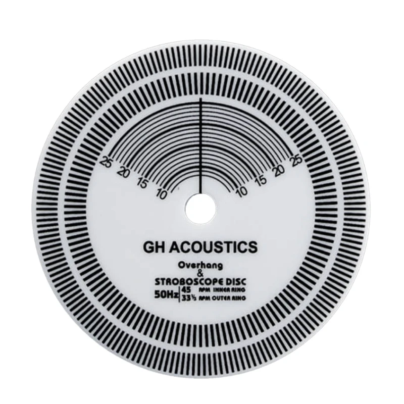 

for LP Vinyl Turntables Record Speed Test Calibration Disc Measurement 33/45 Vinyl Turntables Record Speed Test Calibrat