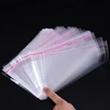 100Pcs/Lot 5Wires OPP Bag Transparent Home Travel Book Storage Favors Small Toy Gift Packaging Self Seal Plastic Bags Air Hole 5