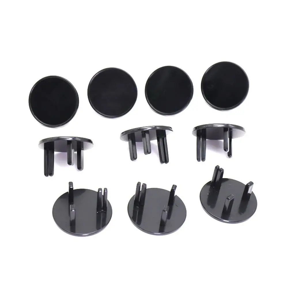 Baby Outlet Safety Round Shape Plug Cover 10Pcs UK Power Socket Guard Protector