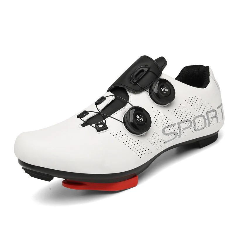 MTB Cycling Shoes Men Flat Pedal Speed Bicycle Sneaker Ultralight Road Bike Shoes Women Self-locking Cleats Spd Cycling Footwear