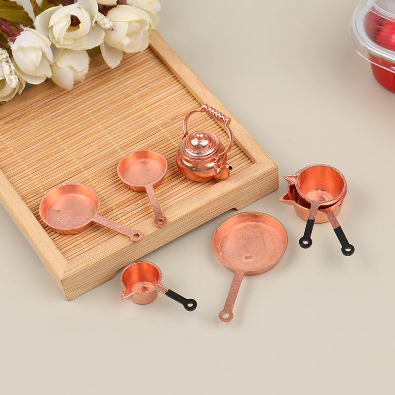 Mini Kitchen Utensils Sets Doll Set Play House Toy Accessories 1:12 kitchen toys pretend kitchen toys pretend food toys kitchen sink toys doll house toys dollhouse furniture set
