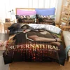 Popular TV Show Supernatural Bedding Set Comforter 3D Print Luxury Duvet Cover Set Home Textile Decor Queen King Single Size 6