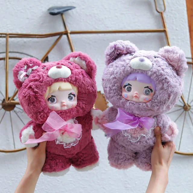 キッズ・ファミリー minmi グッドナイトベアシリーズブラインドボックス,ビニール人形