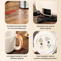 Friteuse électrique multifonctionnelle en acier inoxydable pour frites, poulet, poisson, nouilles et fondue 2