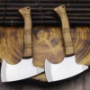 WPKOPYA   Japanese D2 Outdoor Tactical Sharp multi-purpose hand axe, EDC tool axe, Jungle survival cutting hand axe 3