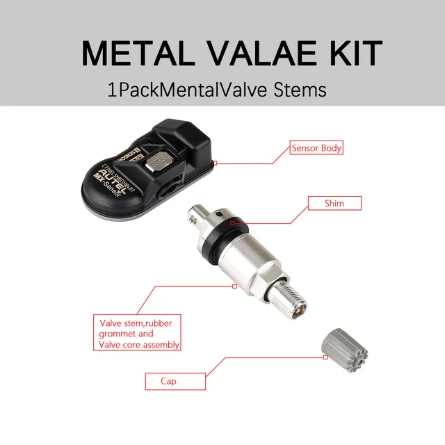 Capteur de pression des pneus de voiture TPMS Autel MX Sensor