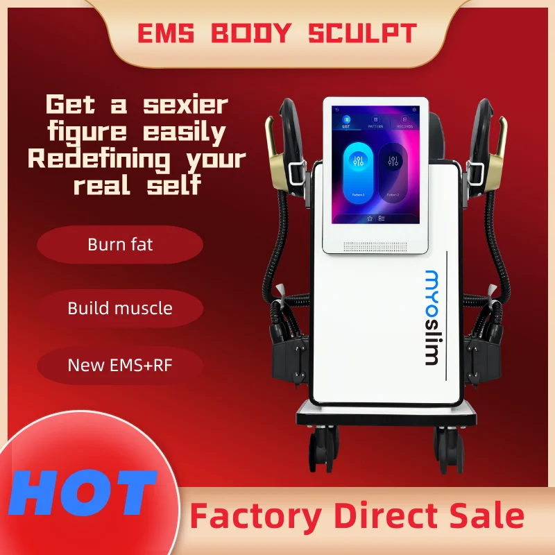 6500W EMS RF Body Slimminng Machine Myosilm PRO Professional Electromagnetic Fat Removal Build Muscle Business