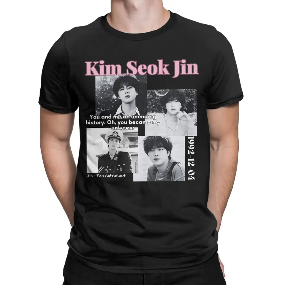 JIN #RUNSEOKJINEP tour EUVer黒TシャツM