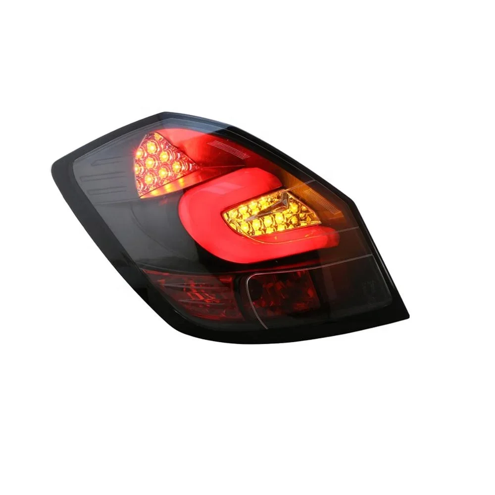 

Fabia Car LED Tail Lamp for Skoda 07-11 Smoke & Black Cover Rear Lights