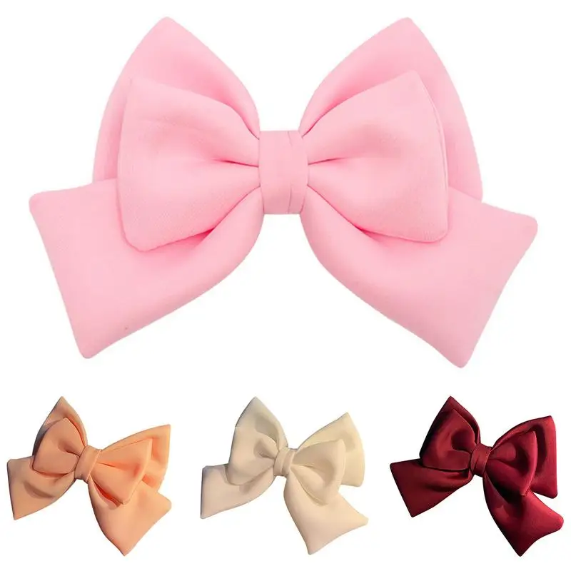 

Dashboard Decorations With Butterfly Bow Design plush Stable Attachment Female Driver Car Sticker cute Car Interior Ornaments