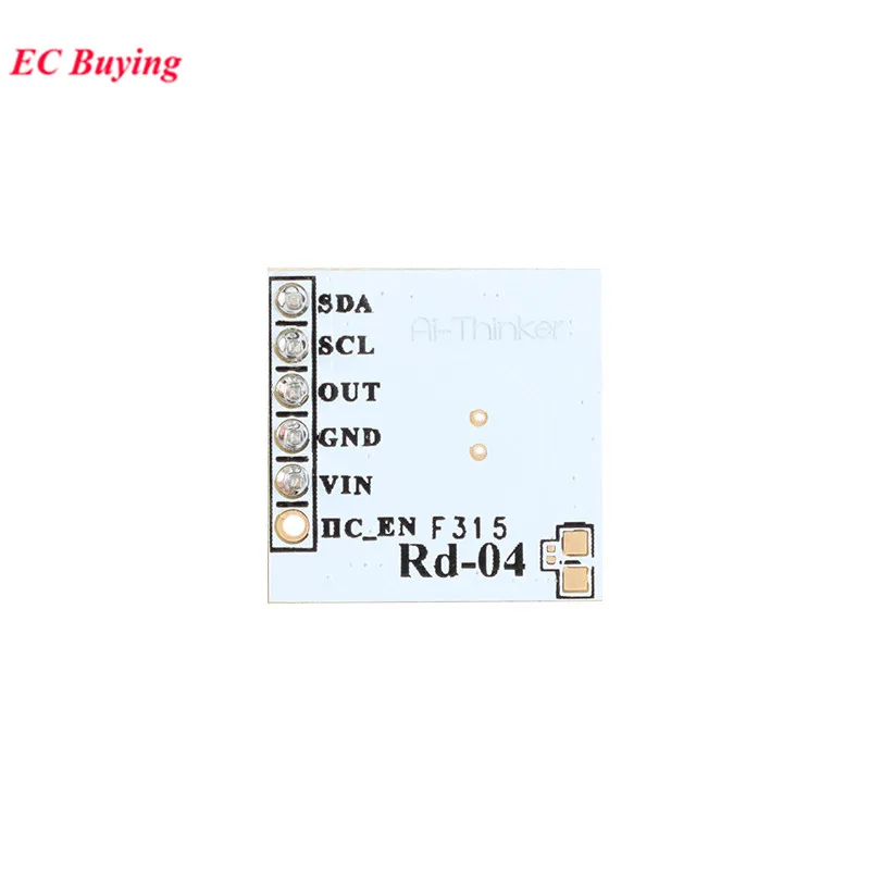 20 Stück/1 Stück RD-04 10G Radarsensor 10,525 GHz Menschlicher Körper Micro Motion Sensing Rd04 XBR818 Low Power Modul 3 V-3,6 V Entfernung 6,5 m – Detail 20