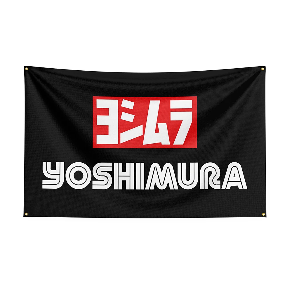 

90x150cm Yoshimuras Flag Polyester Printed Racing Car Banner For Decor 1