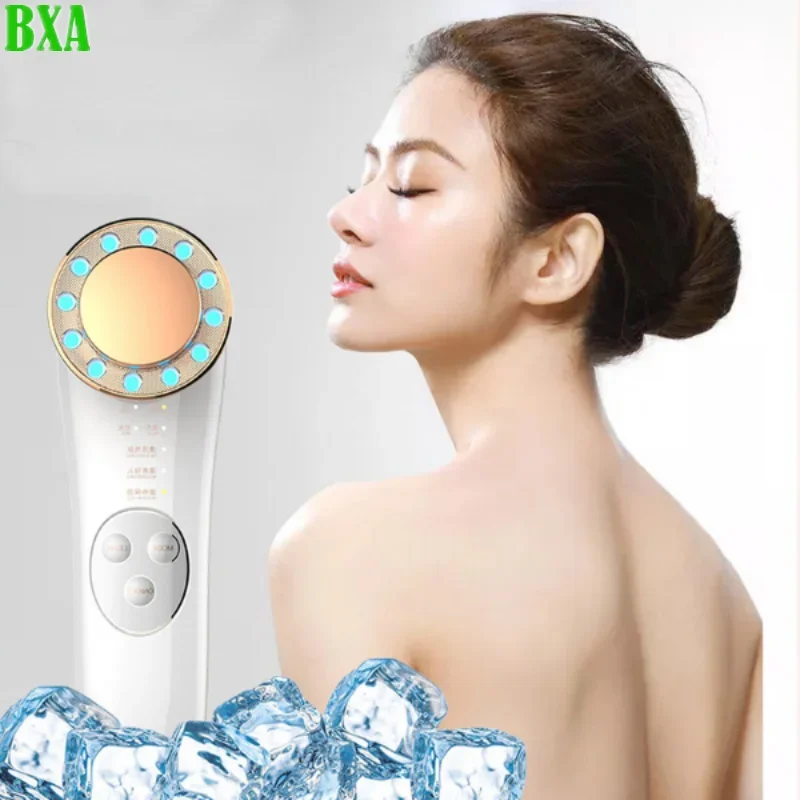 7 in 1 High Frequency Facial Massager Face Lifting Machine EMS Micro Current Galvanic Facial Massager Face Tightening Device 5pcslarge micro switch d48x high current 21a250v water heater limit point contact