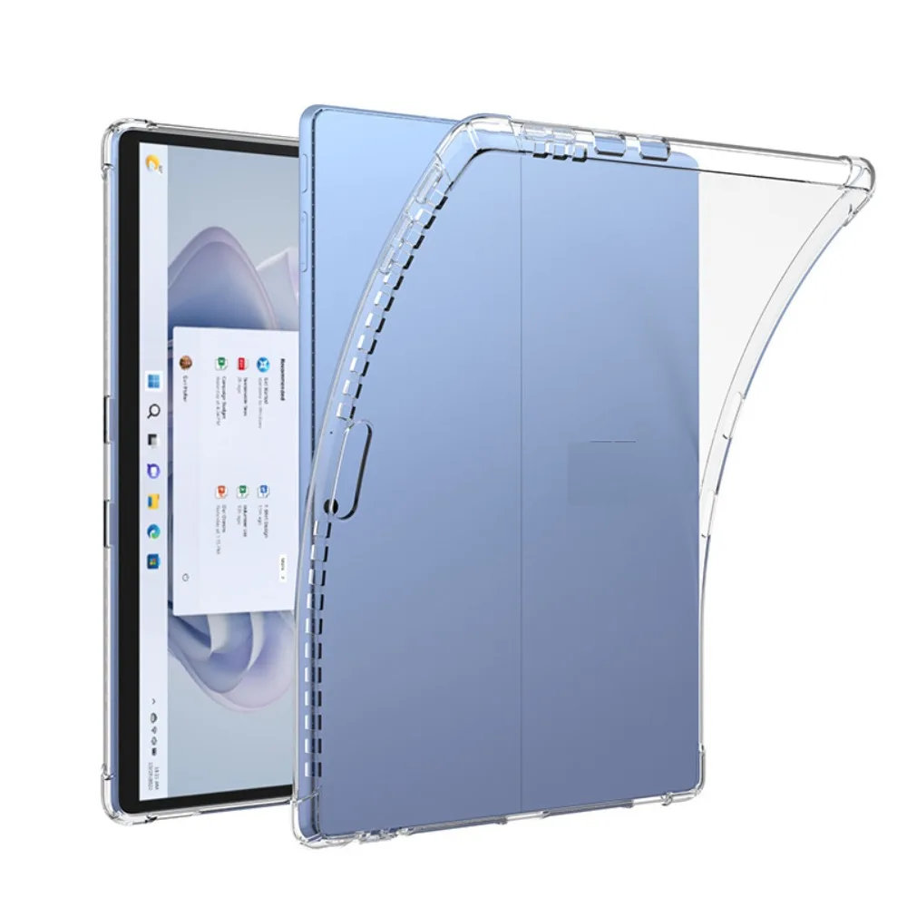Durable Shockproof Airbags Tablet Case with Clear TPU Back Cover