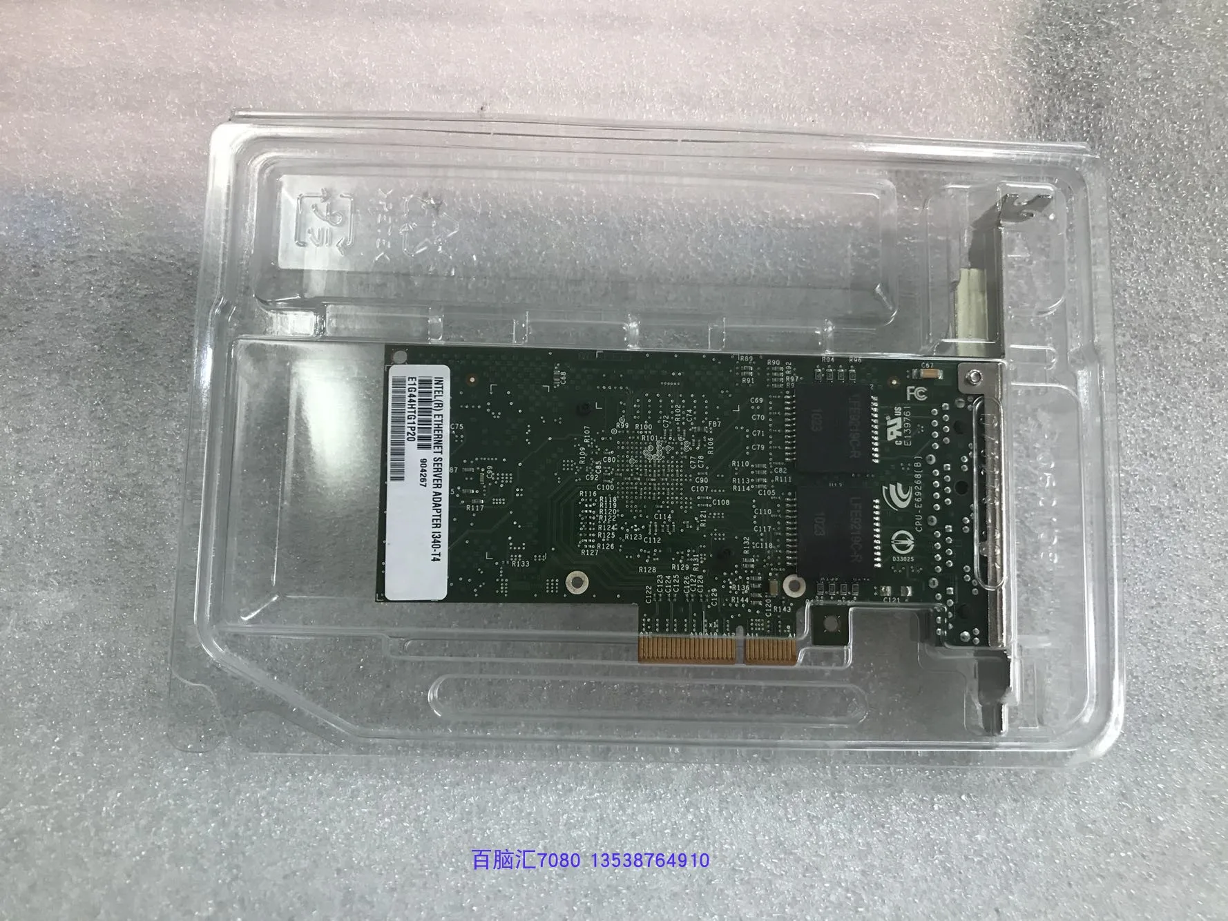 기존 I340-T2 I340-T4 82580 듀얼 포트 4 포트 기가비트 네트워크 인터페이스 카드 산업용 카메라