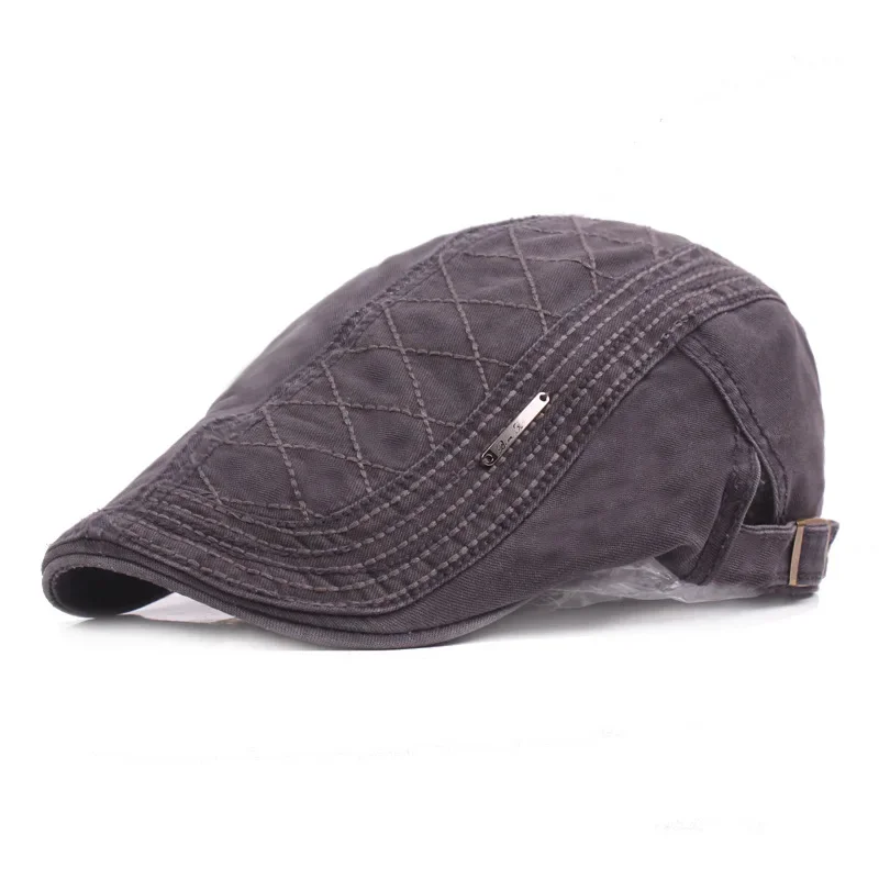 Men's Hat Summer Berets Caps For Men Women Casual Peaked Caps letter embroidery Sun Hats Casquette Cap Peaky Blinders